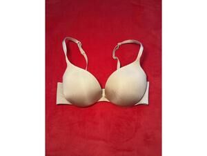 NWOT Skims Ultimate Push Up Plunge Bra Color Clay Size 34C